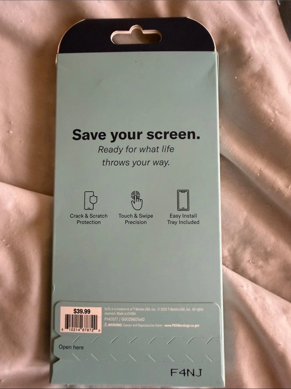 iPhone 15 Pro Tempered Glass Screen Protector
